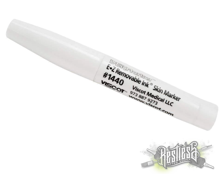 Viscot Dermarker White Removable Skin Markers